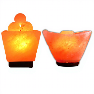 High Quality Himalayan Salt Lamp with Warm Light & Wellness Benefits Handmade Feng Shui & Love Style From Pakistan Manufacturer - Product Image 1