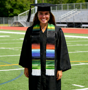 Écharpe de graduation mexicaine, écharpe de graduation hispanique, écharpe de graduation mexicaine en sarape - Product Image 1