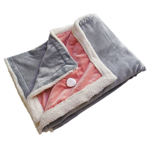 220V 180*130cm 3 Ajustes de calor Calentador de cama Manta eléctrica de calentamiento rápido <span class=keywords><strong>con</strong></span> temporizador - Product Image 3