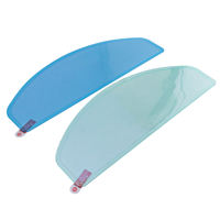 Película Protectora para Visera de Casco de Motocicleta, Fabricada en Fábrica, Impermeable y Anticondensación, Garantiza una Visibilidad Confiable en Clima Húmedo