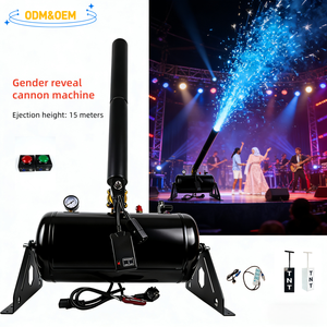 <span class=keywords><strong>Canon</strong></span> à confettis et fumée en papier TNT avec bouton-poussoir pour feux d'artifice et révélation du sexe - Product Image 4