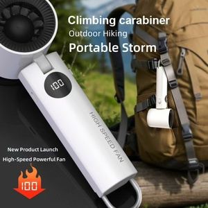 พัดลมมือถือแบบพกพาใบพัดความเร็วสูงพัดลมพกพาชาร์จได้แบบมินิพัดลมพกพา - Product Image 2