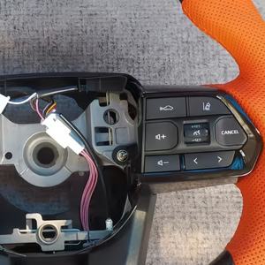 Volante de estilo deportivo, piezas de automóvil para Toyota Camry Avalon Land Cruiser, volante de fibra de carbono - Product Image 3