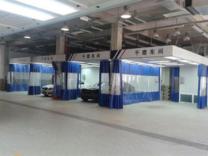 Customized <strong>Paint</strong> Booth Prep <strong>Station</strong> with Mixing Room CE Certified LED Lighting &amp; Environmental Filters Target Factory Price - Product Image 2