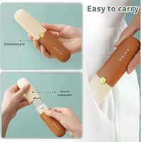 Éplucheur de fruits portable 2 en 1 pour le camping en plein air, avec couteau à fruits, couteau à éplucher pour la cuisine domestique