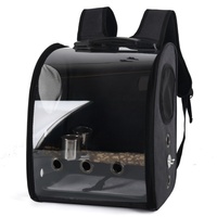Sac d'extérieur portable pour oiseaux, sac pour transporter des cages, cage à oiseaux en tissu Oxford acrylique, sac à dos pour perroquet d'extérieur