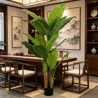 Direkt vom Chinesischen Hersteller Hochzeitsdekoration & Zubehör Künstlicher Bananenbaum Plastik-Kunstbaum für Haus Büro Raumdekoration