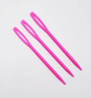 Aiguilles en plastique colorées de 7 cm, accessoires de couture, épingles, 1000 pièces, aiguilles à pointe arrondie pour le tricot et le point de croix