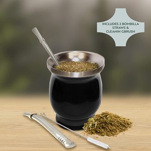 <span class=keywords><strong>Mate</strong></span> de 8 oz, Taza de Acero Inoxidable 304 con Aislamiento al Vacío de Doble Pared para el Té Tradicional <span class=keywords><strong>Argentino</strong></span> - Product Image 1