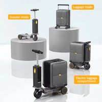 Trottinette Électrique Intelligente pour Voyage d'Affaires, Valise Motorisée Légère en Aluminium, Vente en Gros de Haute Qualité
