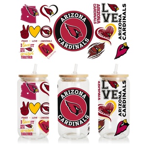Autocollants personnalisés de haute qualité pour gobelets de 16 oz, résistants aux UV, lavables, durables, réutilisables, transferts d'impression <span class=keywords><strong>couleur</strong></span>, designs multi-tailles, prêts à l'emploi - Product Image 3