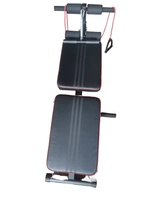 KaraQoton Planche Abdominale Pliante Réglable en Métal Unisexe, Banc Multifonctionnel en ABS pour Tonification Abdominale et Équipement de Fitness pour Sit-up