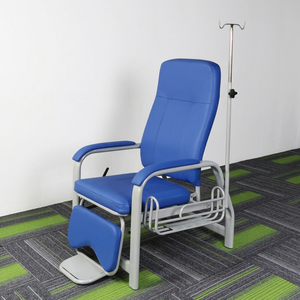 Silla de Infusión C-5001 Reclinable con Soporte para Suero, Uso Hospitalario y Clínico - Product Image 1