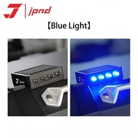 Lumière à capteur LED à 4 lentilles en alliage d'aluminium pour avertissement de collision arrière solaire sur la queue et les boîtes latérales de moto