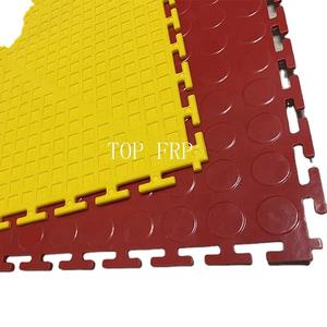 Carreaux de sol intérieurs en PVC robustes à emboîtement tapis d'entrepôt en plastique amovibles pour revêtement de sol en vinyle d'atelier - Product Image 3