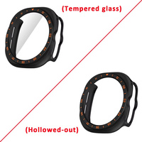 Anneau de protection pour Samsung Galaxy Watch Ultra 2, coque de protection pour Galaxy Watch Ultra2, protection d'écran en verre trempé