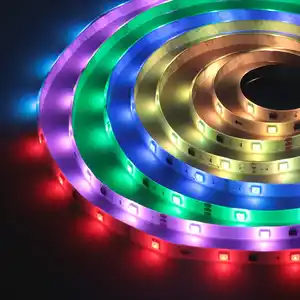Bande LED intelligente RGBIC couleur magique IR BLE télécommande application intelligente pour la décoration de la maison et Kit d'éclairage de bande LED extérieure