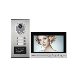 Timbre inteligente con 4 cables Tuya <span class=keywords><strong>WIFI</strong></span> de fácil instalación con cámara de visión nocturna IR Monitor interior de 9 pulgadas para cámara de anillo Villa - Product Image 2