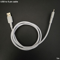Cables USB a 8 Pines Extra Gruesos, Universales, Multifuncionales, Reutilizables, para Hogares, Autos y Oficinas