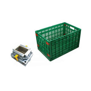 Hot Sale Cheap Plastic Folding Crate Mould Injection Plastic Crate Mould Die Maker