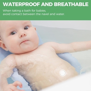 Shawphy Pembalut Kapas Tahan Air Ramah Kulit Plester Luka Transparan 8*8cm untuk Bayi Baru Lahir, Bayi, dan Plester Hernia Umbilikalis - Product Image 4