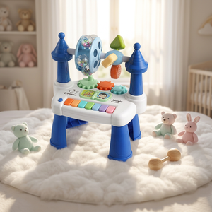 Jouet éducatif précoce pour enfants, piano musical, orgue électronique, instrument multifonctionnel, éveil musical sensoriel - Product Image 2
