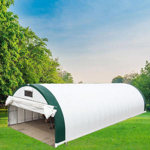 Tente industrielle d'extérieur - Grand hangar agricole pour bétail, en PVC imperméable, tissu résistant aux UV - Product Image 2