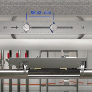 Débitmètre ultrasonique à pince Krohne OPTISONIC 6300 en acier inoxydable pour les industries chimiques et électriques - Product Image 6