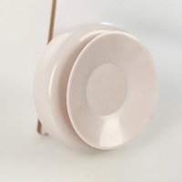 Jam jarum Quartz Mini 7cm anti-kabut, kaca tahan air abstrak ruang tamu dapur kamar mandi Toilet jam dinding cangkir hisap