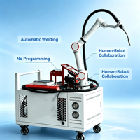 Robot de soudage collaboratif à 6 axes, machine de soudage automatique anti-collision pour structures en acier complexes