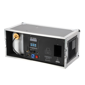 FOGSEA Projecteurs à tête mobile DMX, Machine à fumée, Source de lumière LED à commande sans fil, Flight case, Pour spectacles DJ, Base à eau, <span class=keywords><strong>Morning</strong></span> - Product Image 1
