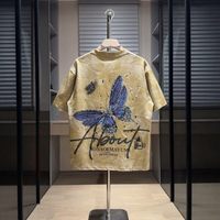 T-shirt Premium Homme 2026 100% Coton Doux Respirant Léger Anti-boulochage Durable Confortable Toute la Journée Décontracté Manches Courtes