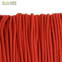 Cordon en aramide tressé ignifuge FR de 1 mm et 1,5 mm, résistant aux flammes, 150 lb, 300 lb, pour élingues minières et cerfs-volants de sécurité