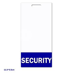 Mix Style Série Professionnelle Nom Étiquette Vertical Badge Copain Bordure Bleue pour Dentiste Enseignant Travailleur Social Porte-Badge Accessoire - Product Image 4