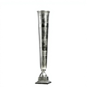 Best B.S. International BS-0392 Antique American Style Lightweight Metal Flower Vases Customised High Quality Home Planter - Product Image 5