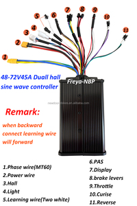 Nbpower 60-70km/h 52v2000w Xe đạp điện Kit Hub động cơ phần 45A kép hội trường Sine Wave điều khiển ukc1 + MTX bánh xe 26 "27.5" 29" - Product Image 5