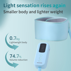 Gran oferta, cinturón de masaje de cabeza de amasado eléctrico de silicona plegable, diadema de calefacción a presión de aire, masajeador de cabeza para relajarse - Product Image 5