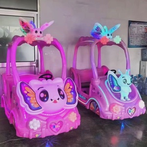 Coches de Choque Luminosos con <span class=keywords><strong>Doble</strong></span> Asiento para Niños y Padres, Atracción Comercial para Parques de Diversiones Interiores - Product Image 6