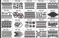 Modèle de motif personnalisé pour transfert thermique de strass thermocollants sur bois, PVC, plastique, planche à découper, carton