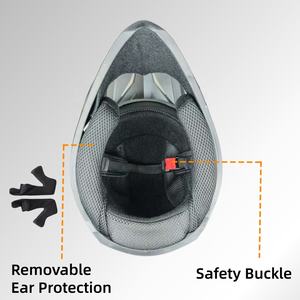 Casco Integral <span class=keywords><strong>de</strong></span> Motocicleta ABS Nuevo en Oferta para Motocross, Trail y Rally con 1 Año <span class=keywords><strong>de</strong></span> Garantía <span class=keywords><strong>de</strong></span> Fábrica - Product Image 3
