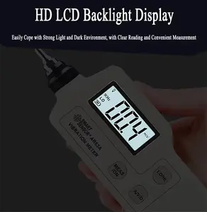HEDAO <span class=keywords><strong>AR63A</strong></span> professionnel avec compteur de vibrations LCD de haute précision pour analyseur portable à capteur intelligent numérique - Product Image 3