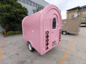 รถเข็นอาหารคุณภาพสูงเครื่องเทรลเลอร์บาร์บีคิวเคลื่อนที่สำหรับอาหารเครื่องเทรลเลอร์แฮมเบอร์เกอร์7x12และของทอดสิ่งที่ฉันจะทำ - Product Image 5