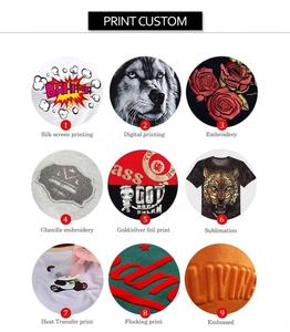 T-shirts vierges décontractés intelligents à manches courtes pour hommes avec impression de décharge de logo Tissu tricoté à col rond Conception vierge Teinte unie - Product Image 6