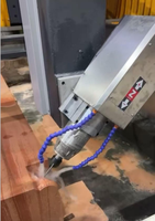 Machine de gravure sur pierre JK-2530 à 4 axes, moteur 7,5 kW, commande PLC, 380 V, longueur de coupe maximale 3200 mm, traitement du marbre et du granit