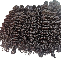Lots de Cheveux Humains Bruts 100% Vierges à Cuticules Alignées, Grade Double Trame, Cheveux Indiens de Temple, Style 12A, Ondulation Water Wave, Vente en Gros, Prix Abordable