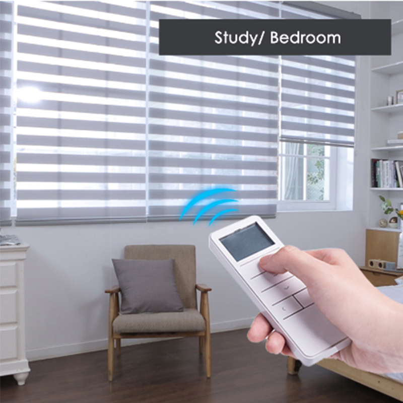 Пользовательский Интеллектуальный дистанционный пульт дистанционного управления умный электрический моторизованный Зонт Зебра