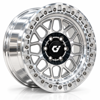 Roue Beadlock en alliage d'aluminium forgé GVICHN 6061-T6 personnalisée, 16, 17, 18, 19, 20 pouces pour Jeep Gladiator, Ford, Dodge, Chevy