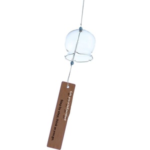 <span class=keywords><strong>Carillon</strong></span> éolien moderne en verre transparent de style japonais, décoration suspendue, kit de bricolage pour l'extérieur - Product Image 5