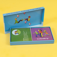 Cartes de Pensée Positive pour Enfants, Jeu de Cartes d'Affirmation Personnalisé pour la Famille, Cartes Flash Éducatives pour l'Apprentissage Précoce des Tout-Petits