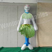 Wanjun personnalisé 2.5 m Pvc gonflable Animal piscine jouet gonflable Sexy fille avec SPH pour piscine